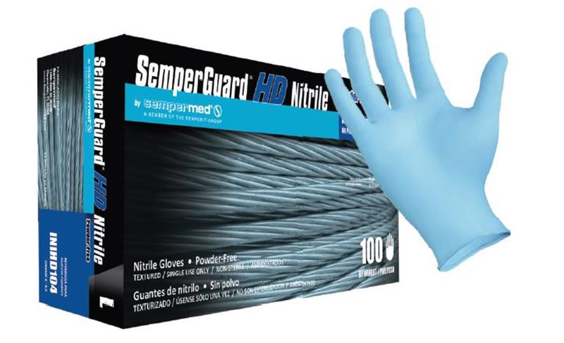 SEMPERGUARD HD POWDER FREE NITRILE - Tagged Gloves